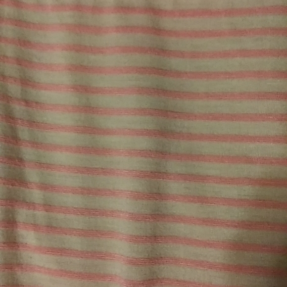 Striped maxi skirt with roll top waistband - Picture 3 of 3